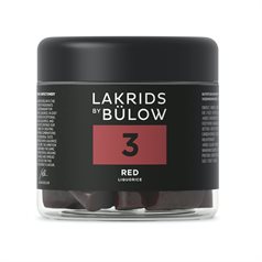 No. 3 - Red Small - LAKRIDS BY BÜLOW - slikforvoksne.dk